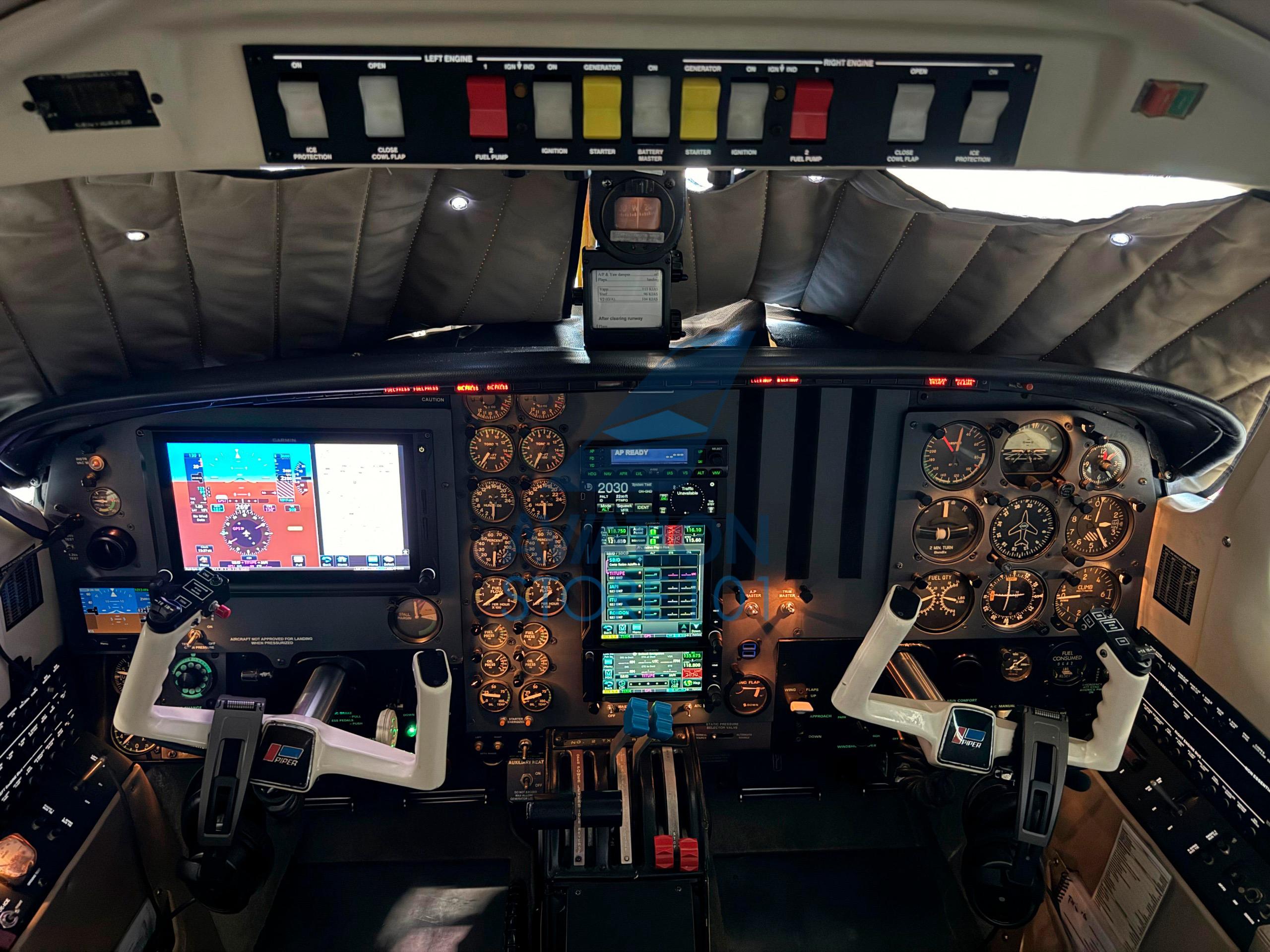 Piper Cheyenne II – Ano 1978 – 7.533 H.T.