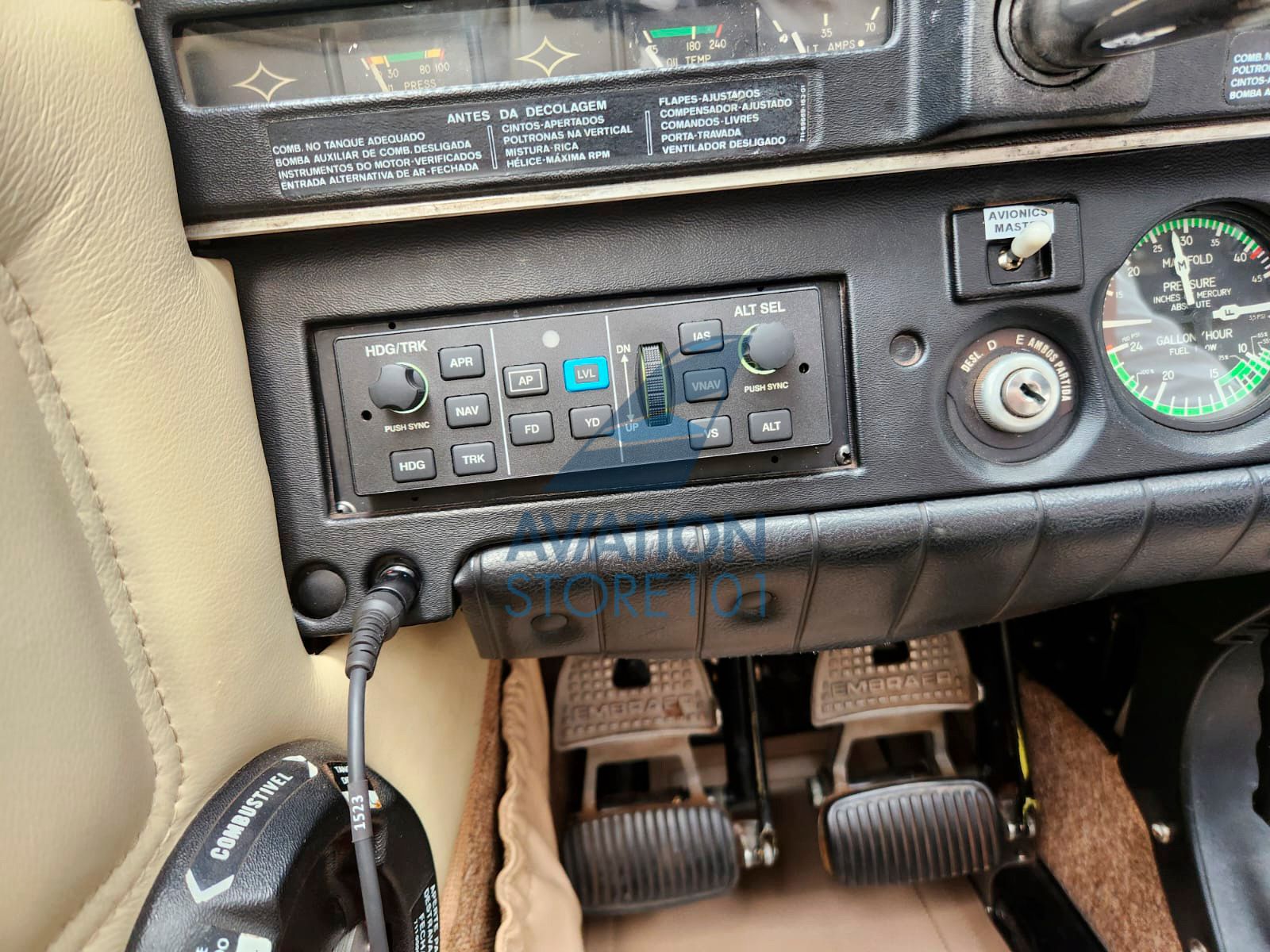 Avião Embraer EMB 711ST Corisco Turbo – Ano 1985 – 1.867 H.T.