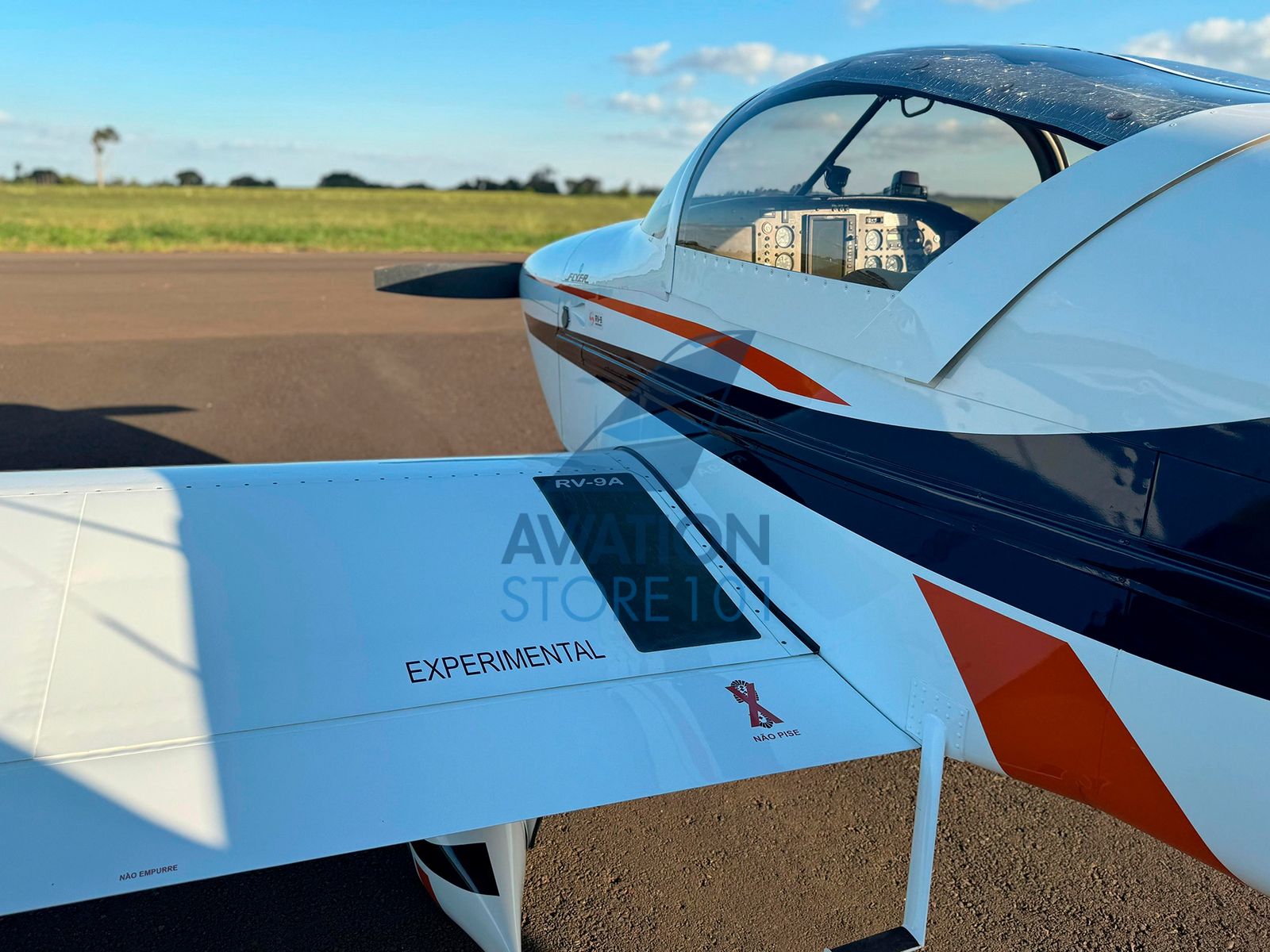 Avião Flyer RV-9A – Ano 2013 – 1.110 H.T.