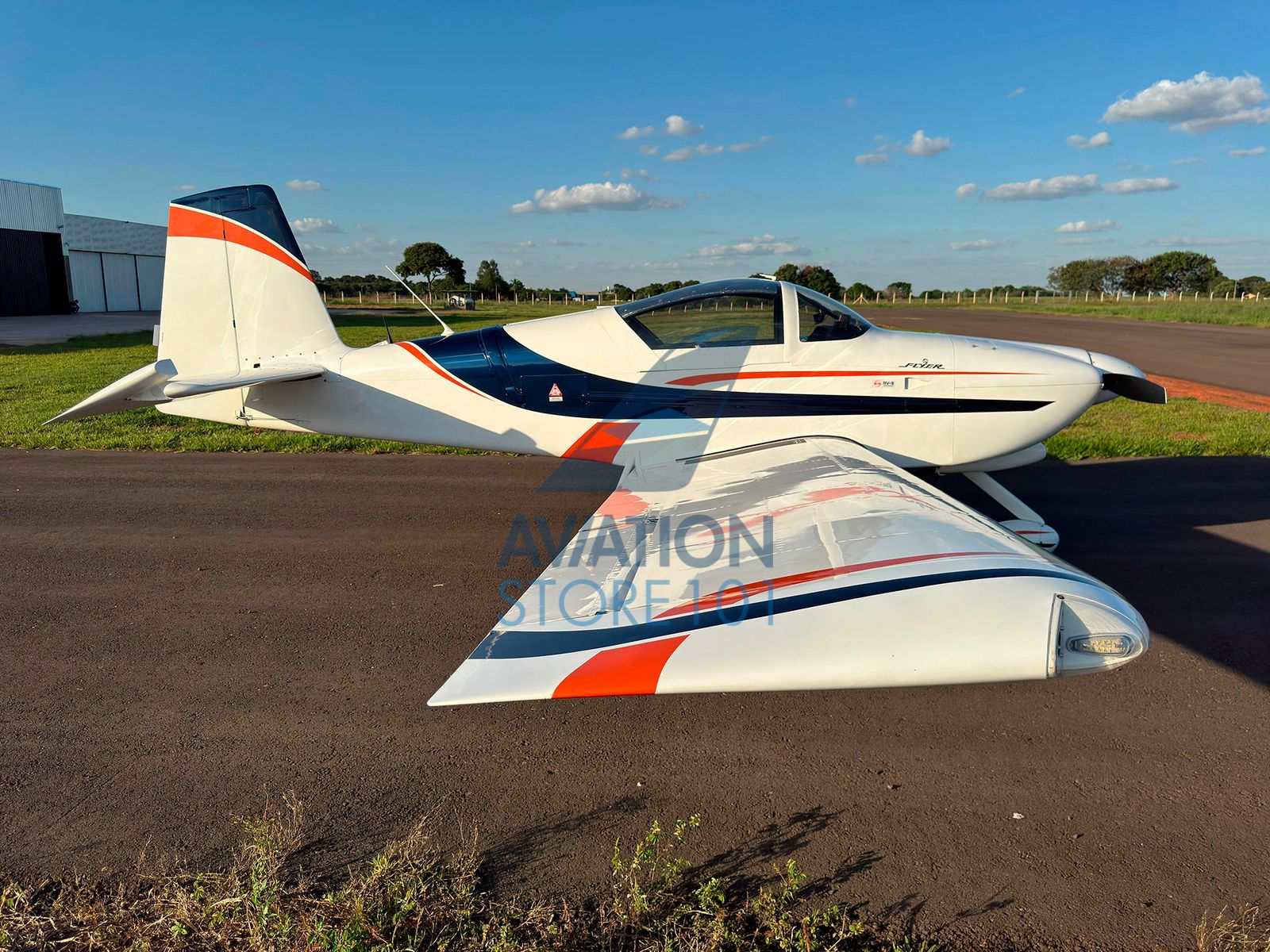 Avião Flyer RV-9A – Ano 2013 – 1.110 H.T.