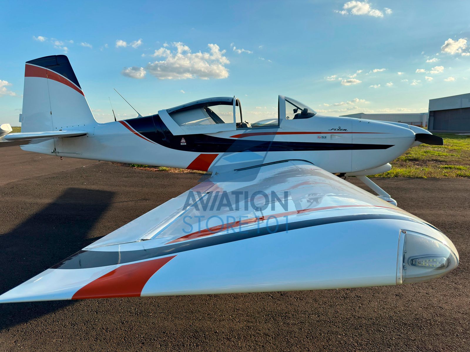 Avião Flyer RV-9A – Ano 2013 – 1.110 H.T.