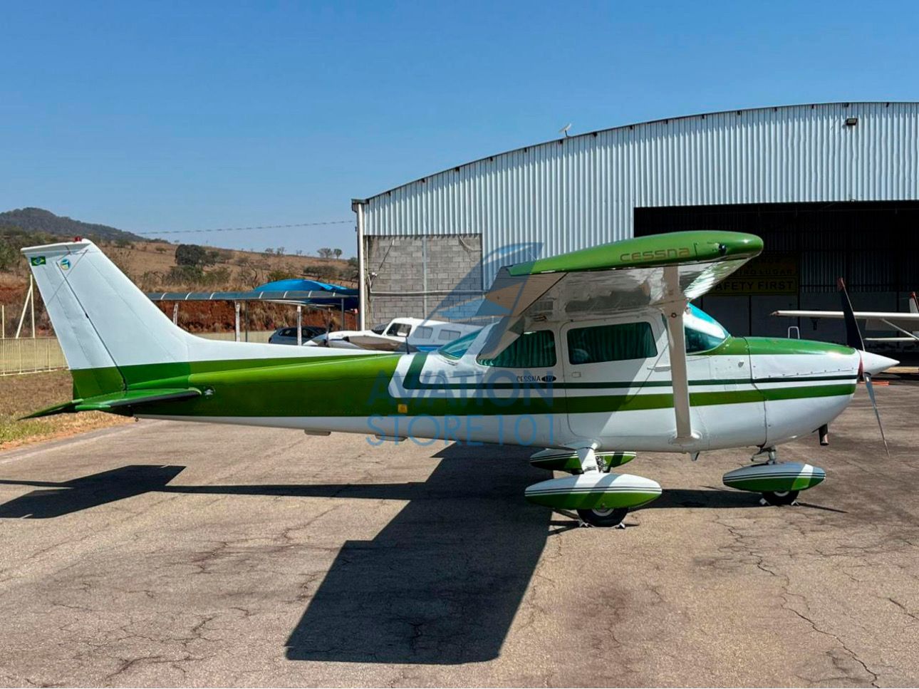Avião Cessna 172M Skyhawk- Ano 1974 – 5.232 H.T.