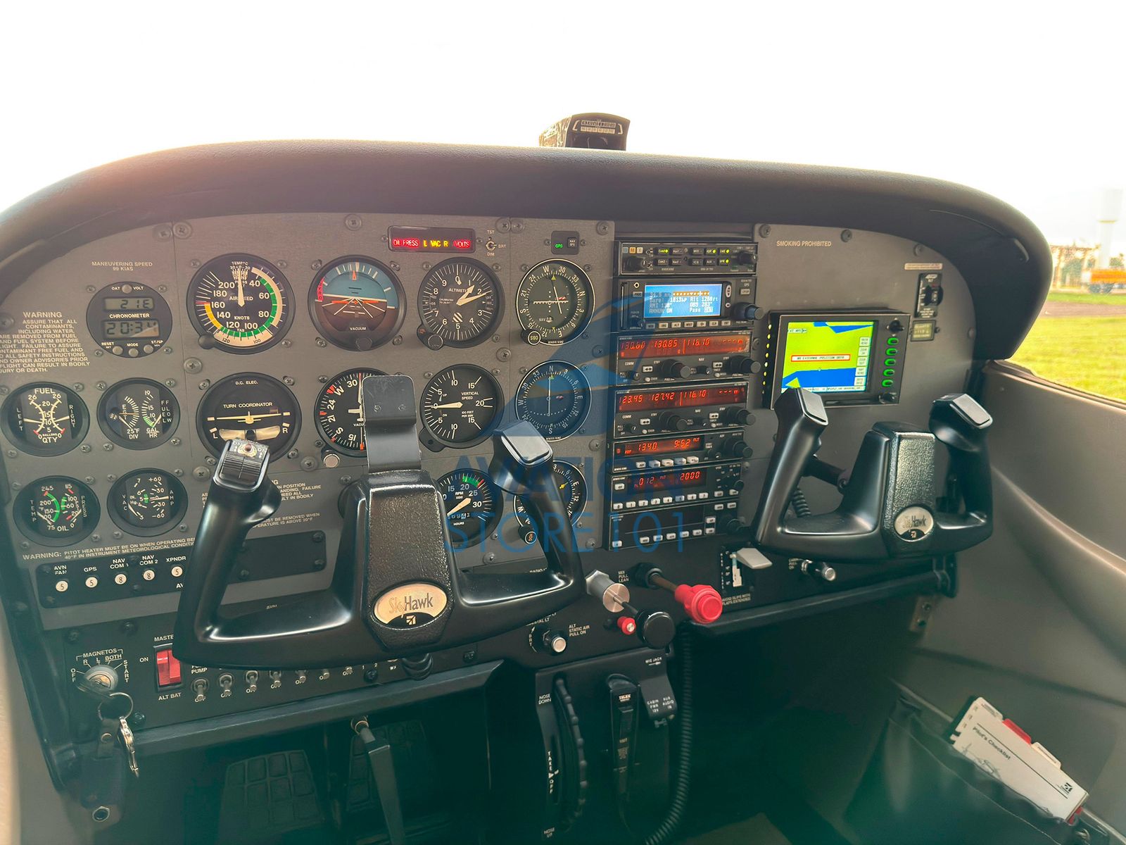 Avião Cessna 172R Skyhawk- Ano 2002 – 1.480 H.T.