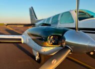 Avião Beechcraft Baron 58 – Ano 1983 – 1.250 H.T.