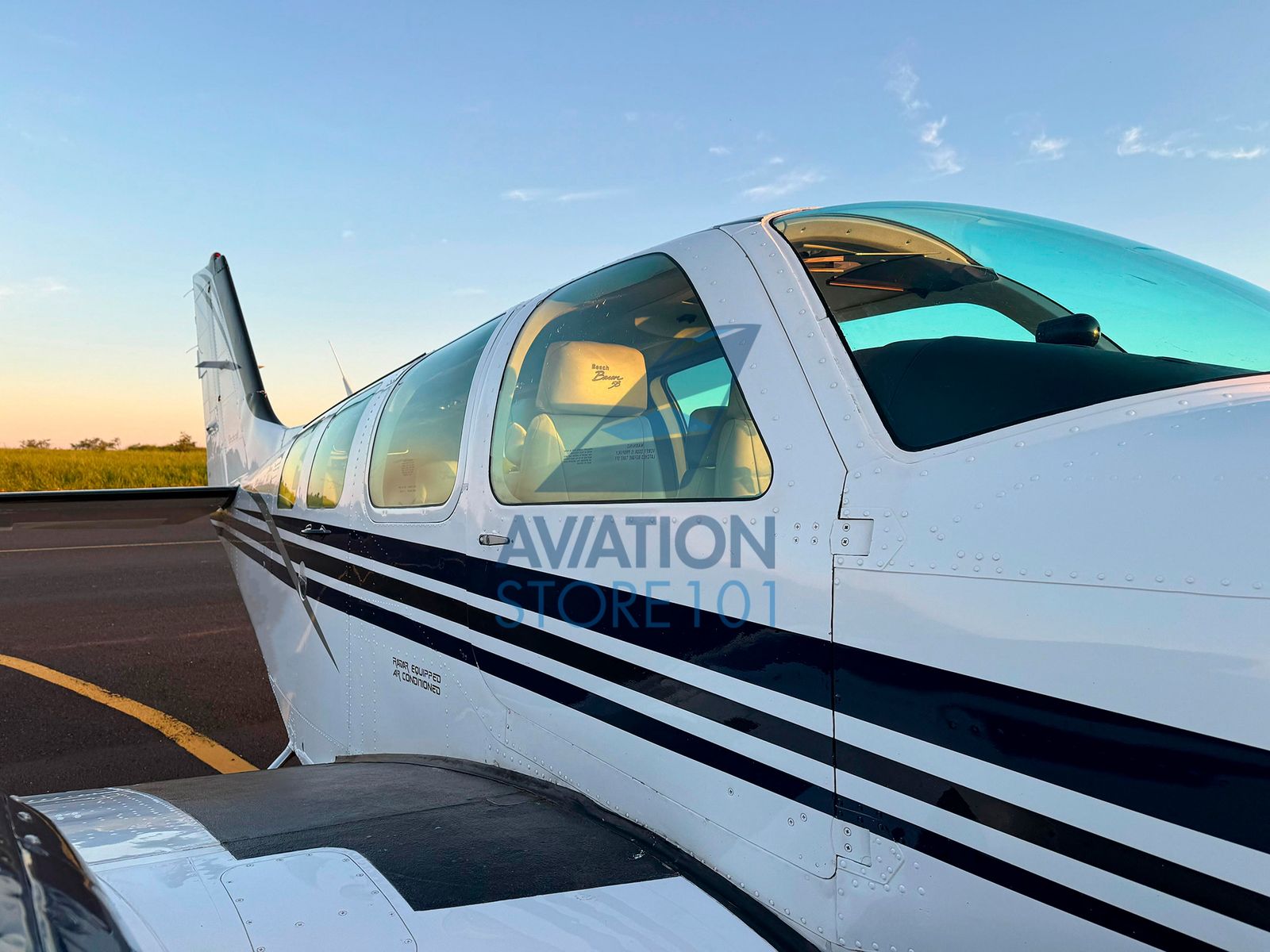 Avião Beechcraft Baron 58 – Ano 1998 – 2.400 H.T.