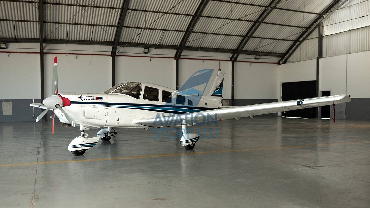 Avião Embraer EMB-720D Minuano – Ano 1986