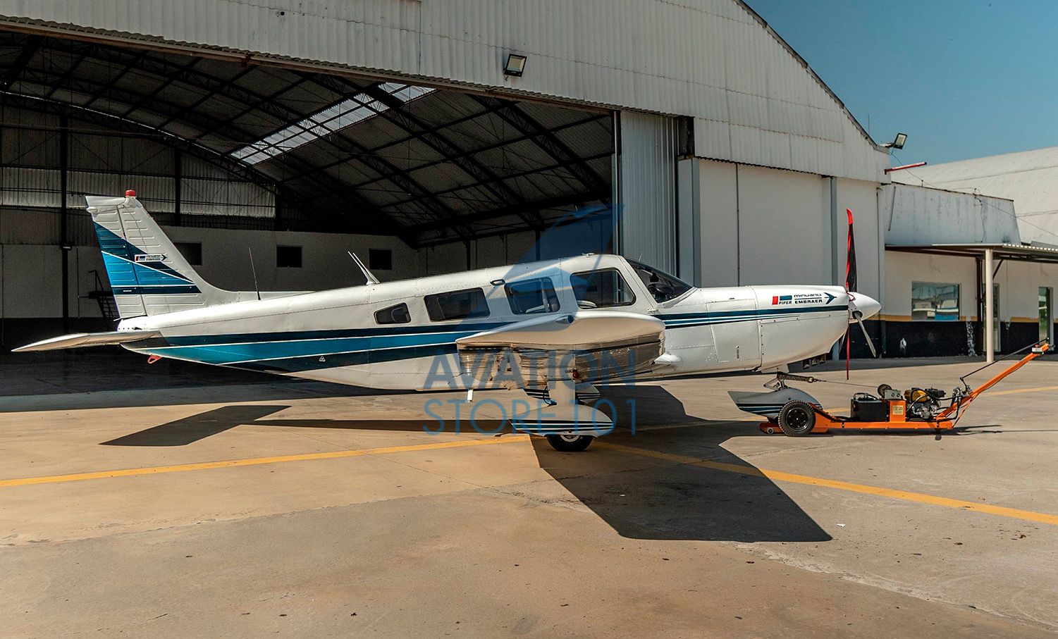 Avião Embraer EMB-720D Minuano – Ano 1986