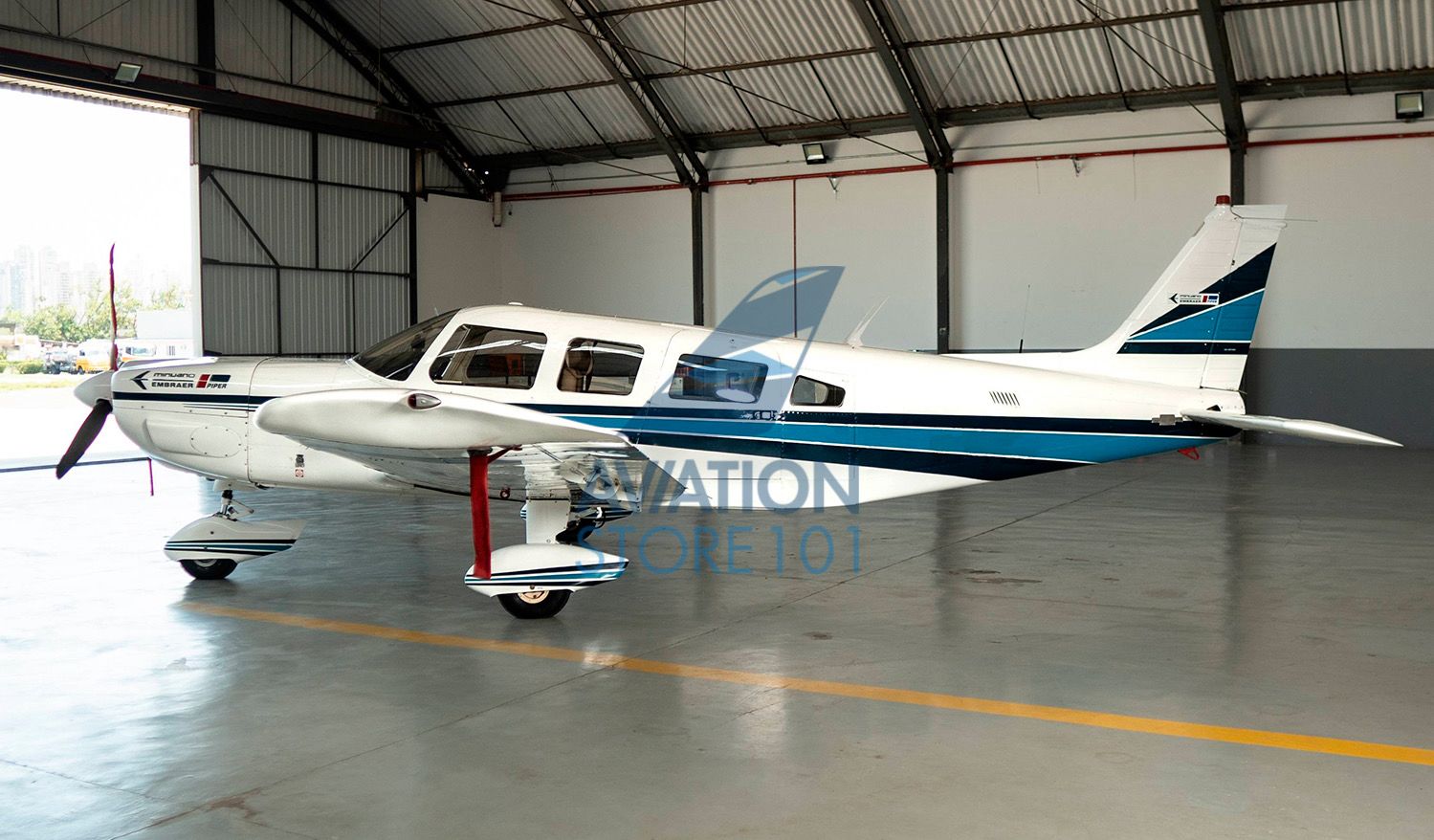 Avião Embraer EMB-720D Minuano – Ano 1986