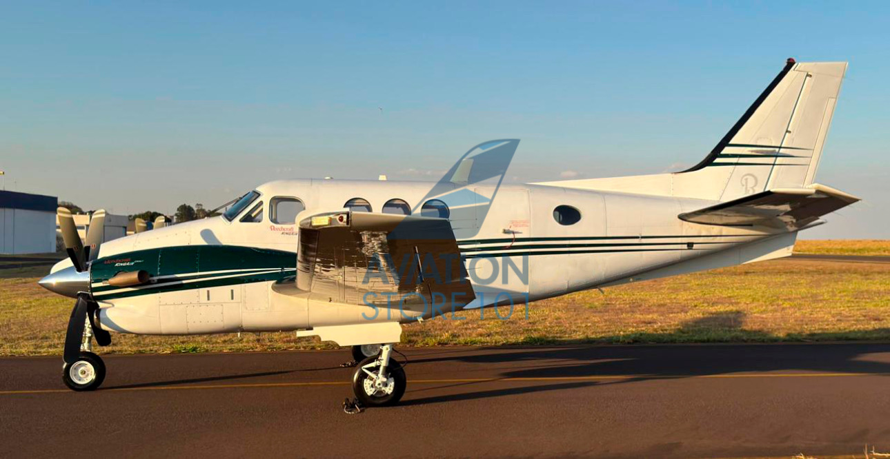Avião Beechcraft King Air C90GT – 2006 – 2.950 H.T.