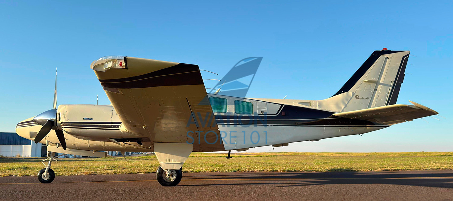 Avião Beechcraft Baron B58 – Ano 1984 – 2.600 H.T.